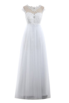 Robe de mariée formelle vintage facile attirent lache