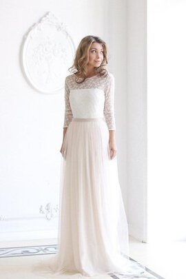 Robe de mariée intemporel splendide plissé fermeutre eclair ligne a