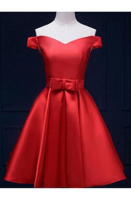 Robe fête de la rentrée facile femme branché ruché manche nulle au niveau de genou