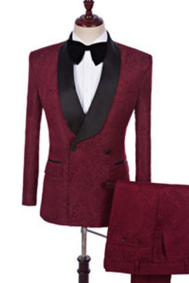 Costumes de mariage tuxedos homme double boutonnage asiatique terno