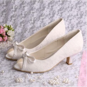 Chaussures de mariage taille réelle du talon 1.97 pouce hiver tendance