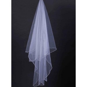 Modeste à court Voile de mariage