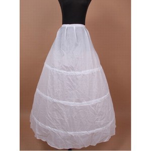 Simple dramatiques crinolines princesse cheville longueur