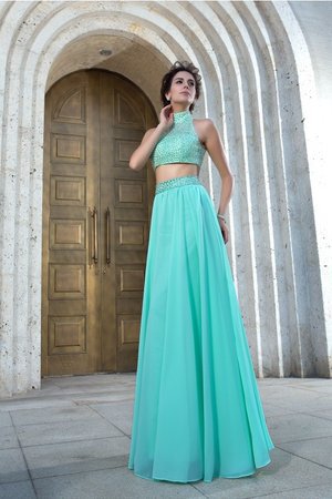 Robe de bal longue fermeutre eclair longueur au niveau de sol de princesse 2 pice