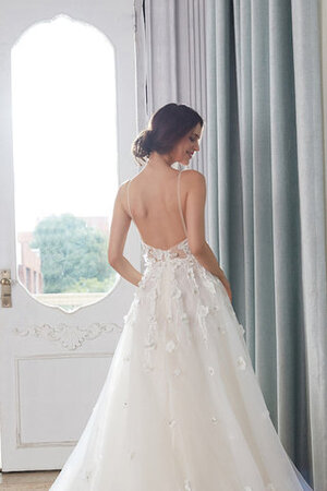 Robe de mariée en satin merveilleux de col en cœur fermeutre eclair en tulle