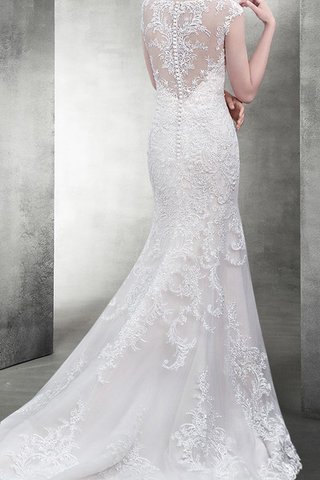 Robe de mariée sexy simple distinguee de sirène avec zip