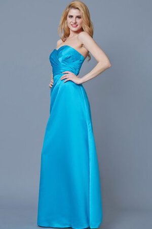 Robe demoiselle d'honneur luxueux longue manche nulle avec nœud à boucles fermeutre eclair