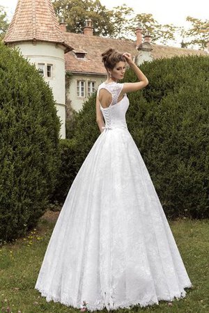 Robe de mariée classique cordon avec perle avec manche épeules enveloppants avec cristal