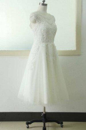 Robe de mariée au bord de la mer fermeutre eclair cordon avec fleurs en satin