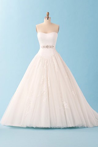 Robe de mariée longue jusqu'au sol decoration en fleur avec perle avec sans manches