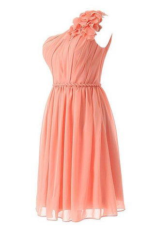 Robe demoiselle d'honneur plissage naturel avec chiffon avec sans manches ligne a