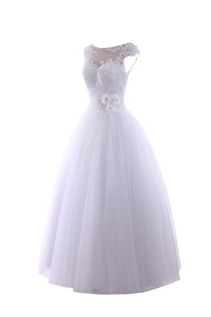 Robe de mariée formelle impressioé pailleté simple avec sans manches