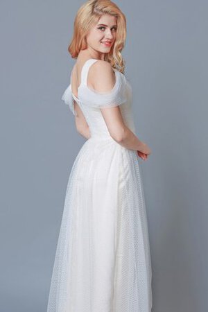 Robe mère de mariée avec manche 1/2 maillot col u profond avec zip equipé de jacket