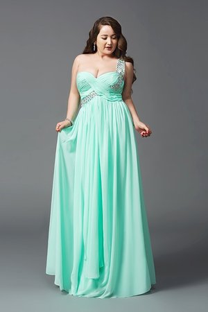 Robe de bal longue manche nulle avec chiffon avec zip ligne a