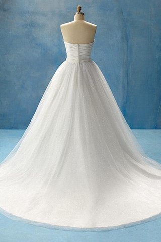 Robe de mariée ruché en dentelle avec fronce avec sans manches croisade