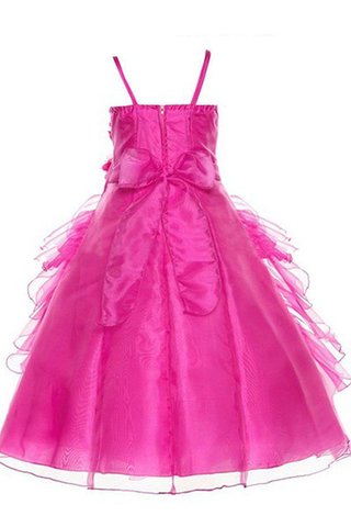 Robe cortège fille courte manche nulle bretelles spaghetti fermeutre eclair a-ligne