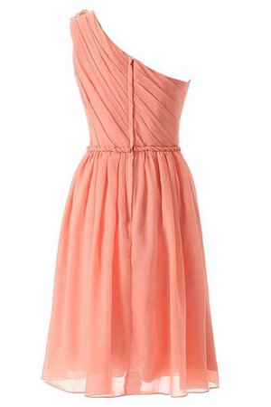 Robe demoiselle d'honneur plissage naturel avec chiffon avec sans manches ligne a