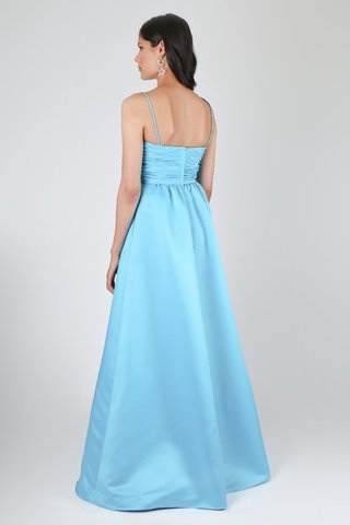 Le concept des robes de mariée colorées consiste à faire 9ce2-3981d-robe-demoiselle-d-honneur-longue-ruche-bandouliere-spaghetti-ligne-a