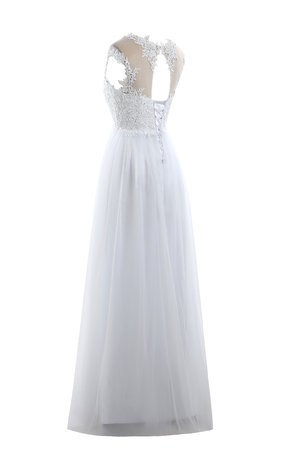 Robe de mariée formelle vintage facile attirent lache