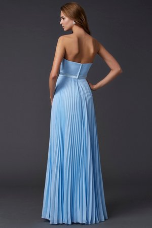 Robe de bal longue de tour de ceinture en haute ligne a avec chiffon de princesse