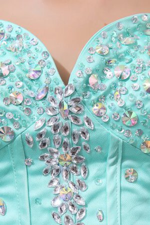 Robe de quinceanera col en forme de cœur ligne a en tulle de mode de bal avec perle