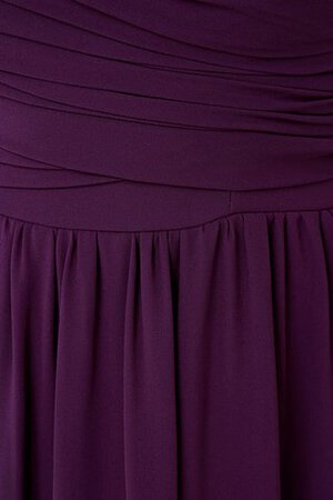 Robe demoiselle d'honneur mode ruché croisade avec chiffon