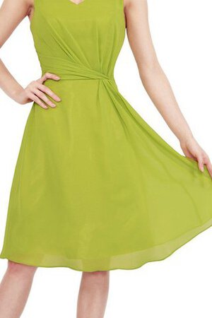 Robe de cocktail facile ruché avec fronce en chiffon fermeutre eclair