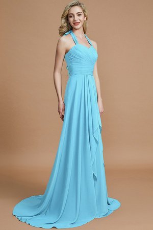 Robe demoiselle d'honneur ligne a de princesse manche nulle avec chiffon de dos nu