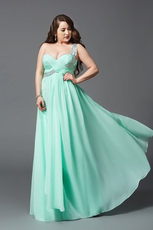 Robe de bal longue manche nulle avec chiffon avec zip ligne a