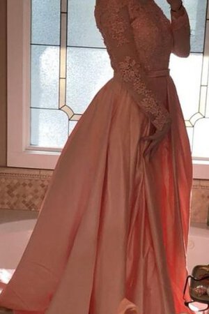 Robe de bal de mode de bal en dentelle epaule nue avec perle ceinture en étoffe