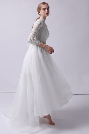 Robe de mariée textile en tulle a salle intérieure parfait avec zip longue