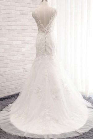 Robe de mariée romantique modeste splendide longueur au ras du sol sans empire