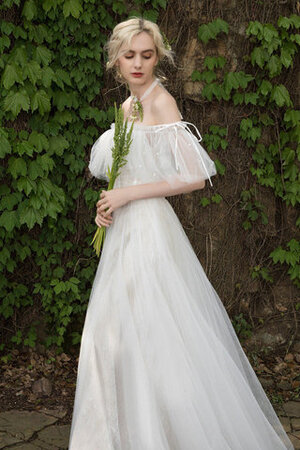 Robe de mariée en tulle de bustier étourdissant longue intemporel