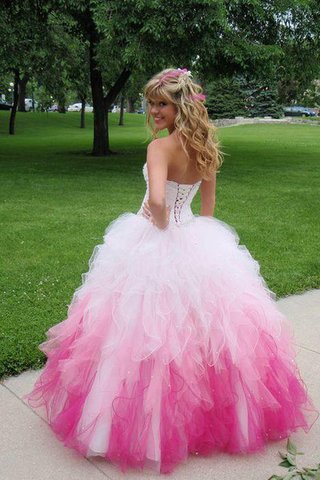 Robe de quinceanera plissage fermeutre eclair noeud avec jacket avec perle