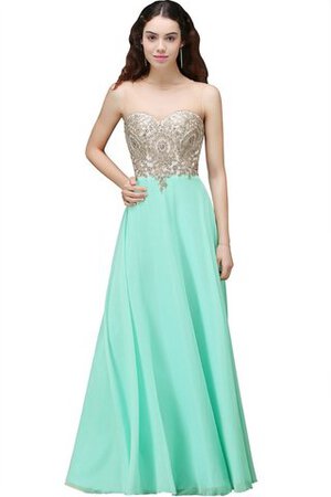 Robe de bal charme fermeutre eclair en chiffon salle interne classique