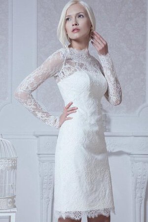 Robe de mariée simple cordon appliques trou serre collant