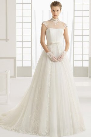 Robe de mariée femme branché impressioé intemporel avec perle avec nœud