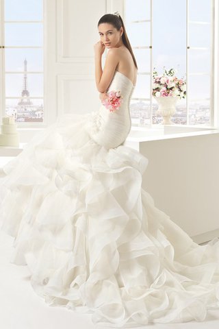 Robe de mariée ballonné longue derniere tendance officiel sans empire