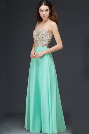 Robe de bal charme fermeutre eclair en chiffon salle interne classique