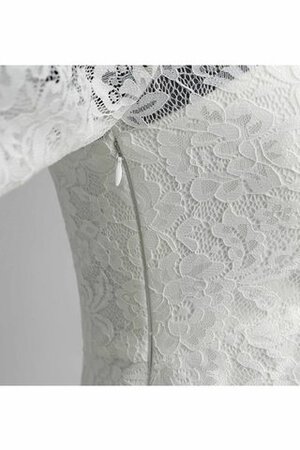 Robe de mariée humble de tour de ceinture empire ligne a ruché avec décoration dentelle