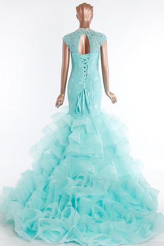 Robe de quinceanera plissage de fourreau de mode de bal elevé avec perle