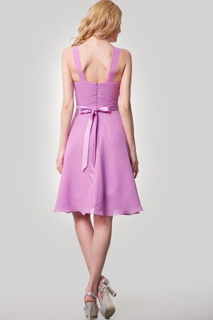 Robe demoiselle d'honneur de lotus ruché bandouliere spaghetti ceinture dénudé