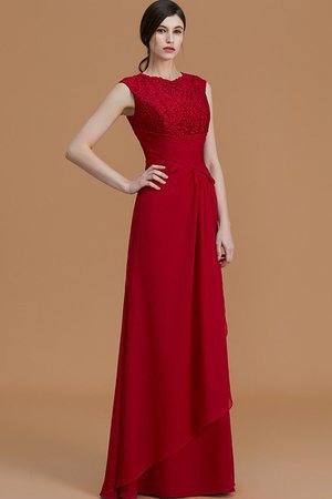 Robe demoiselle d'honneur naturel avec chiffon avec zip maillot avec sans manches