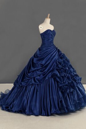 Robe de quinceanera manche nulle en arc-en-ciel charmant a salle intérieure elégant