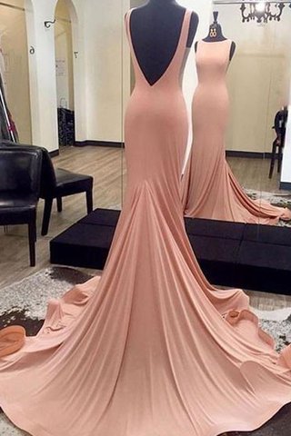 Robe de bal à la mode delicat de sirène bandouliere spaghetti de traîne courte