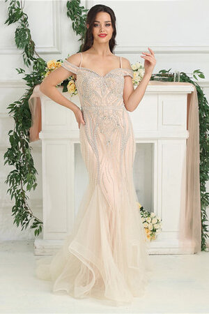 Robe de bal textile en tulle haute qualité en satin extensible naturel formelle
