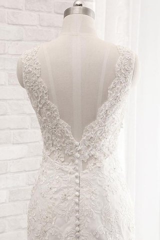 Robe de mariée romantique modeste splendide longueur au ras du sol sans empire