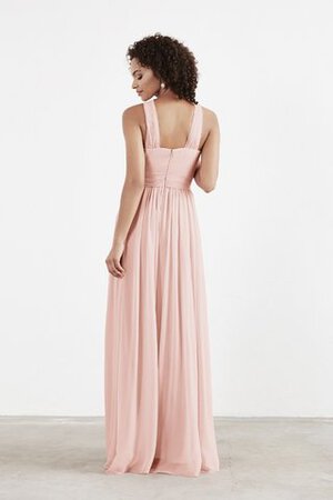 Robe demoiselle d'honneur fermeutre eclair ligne a captivant moderne longue