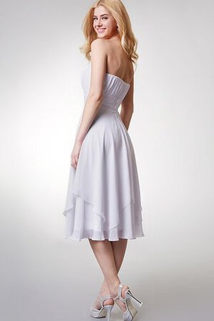 Robe de bal elégant simple informel manche nulle fermeutre eclair