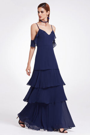 Robe demoiselle d'honneur haute qualité multi couche longue charmeuse romantique